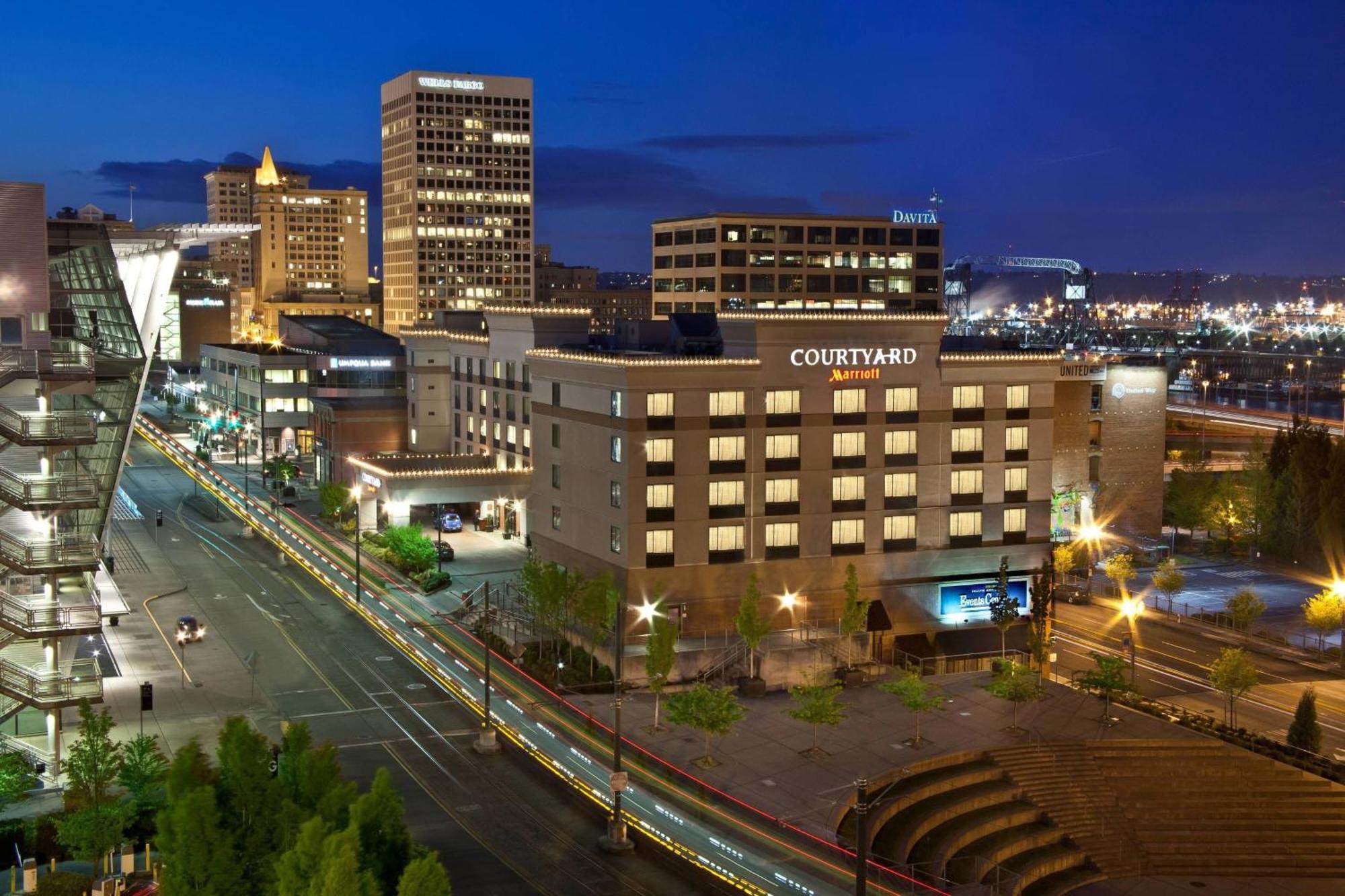 Hotel Courtyard Tacoma Downtown Exterior foto